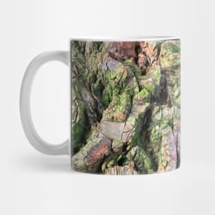 Deeply Green Grooves Mug